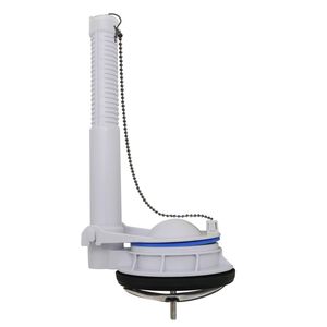 Soupape de chasse d'eau monobloc de remplacement avec tube d'entrée réglable 5,91-10 pouces (150-254 mm) compatible avec la plupart des réservoirs monobloc WC – Pièces de réparation - Product Image 1