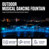 Diseño de Fuentes Musicales Danzantes, Ingeniería, Construcción, Tecnologías Patentadas, CE, ROHS, Gestión de Proyectos Premium