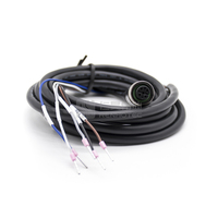 Connecteur de fil électrique M8 M12, câble récepteur de fil électrique IP67, femelle à 5 broches, virone 2 M, 5M