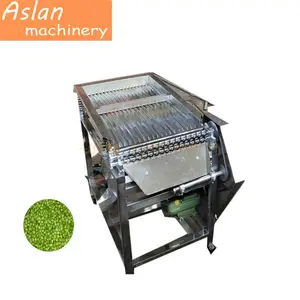 electric Stainless steel green soybean sheller machine/automatic pigeon pea shelling machine/ fresh green pea peeling machine