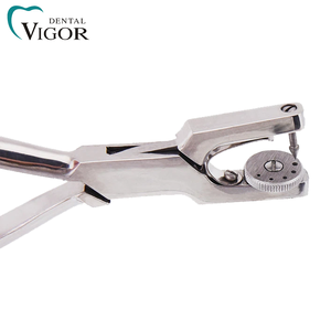 プロの歯科用ゴムダムキット、ステンレススチールクランプ付きコンプリートセット、フレーム & パンチ - Product Image 2