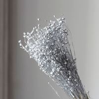 Großhandel Konservierte Echte Blumen-Kuppel mit Bär