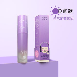 زيت شفاه من مصنع لوانا بخلاصة الفاوانيا الطبيعية ومضادات الأكسدة برائحة العنب والخوخ - Product Image 2