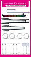 Accesorios para Auto SJC para Kia K5 Starry Sky 2020-2025, Kit de Luces Ambientales LED de 64 Colores, Garantía para Iluminación Interior de Automóviles