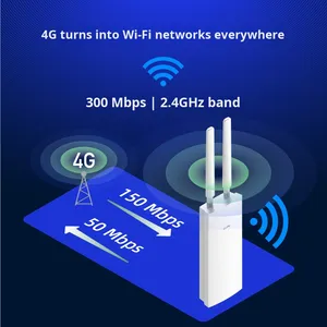 Cudy Lt400 Ngoài Trời 4G N300 <span class=keywords><strong>Wifi</strong></span> Router Tốc Độ Cao 300M Internet Không Dây Cho Trong Nhà Ngoài Trời Nhà Giám Sát An Ninh Mạng - Product Image 2