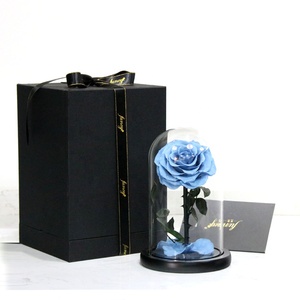 Set regalo di natale di tendenza piccola cupola di vetro rose conservate altre decorazioni per la casa-i migliori regali di Natale - Product Image 1