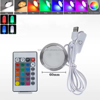 Kit Lampu LED Sunssy untuk Bambu Lab, Lampu yang Dapat Disesuaikan dengan Remote, Lampu LED DIY Model Warna-warni RGB Tanpa Casing Lampu 001