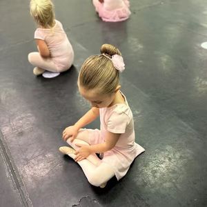Vestido de Ballet para Niñas, Falda Tutú <span class=keywords><strong>Rosa</strong></span> Brillante para Entrenamiento y Presentaciones, Rayón/Vantan - Product Image 6