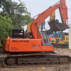 Excavadora hidráulica de cadenas Hitachi Zx120 usada, original, con certificación CE, en buen estado, precio de fábrica, apariencia impecable, en venta. - Product Image 2