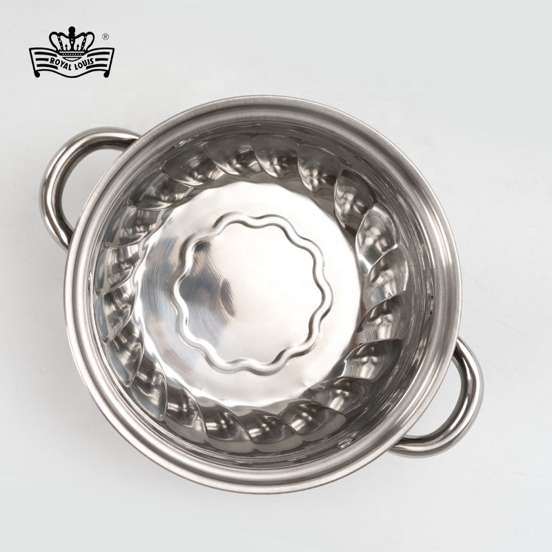 Royal Louis 8pcs Stainless Steel Cookware Set Spiral Pattern Steel Lid Modern Design for Home Kitchen Tools Kitchenware · image 6
