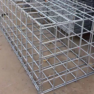 Filet de gabion en treillis soudé pour travaux de génie civil, respectueux de l'environnement, anti-érosion, mur de jardin, cage en <span class=keywords><strong>pierre</strong></span> pour la protection des talus en bord de route - Product Image 3