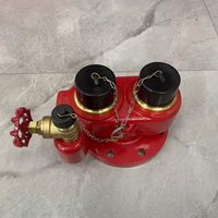 Adaptor Pompa Air Inggris DN150 Inlet Belakang untuk Route 2 & Route 4, Distributor Air 4 Lubang, Kolektor Air 4 Lubang