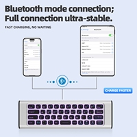 Control Remoto Inalámbrico MX3 Actualizado, Air Mouse X9 con Código de Aprendizaje, Control por Voz, Retroiluminación LED, 2.4G, Universal para Android TV Box, PC, Proyector
