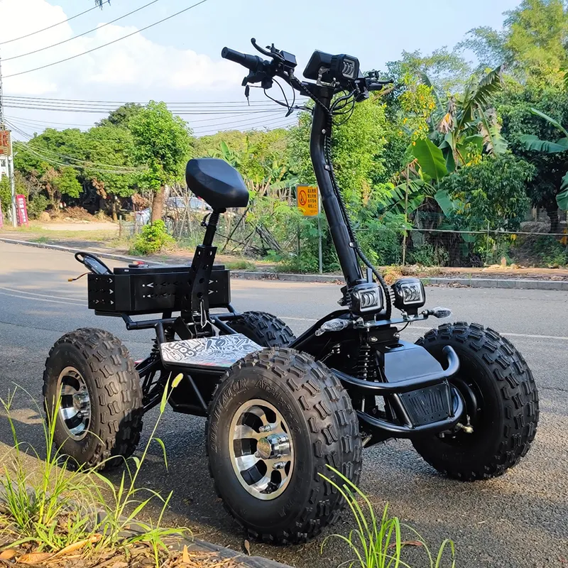 Véhicules tout-terrain 8000w 60v 21 pouces scooters électriques VTT tout-terrain pour adultes puissants 4 roues pour adultes vente en gros