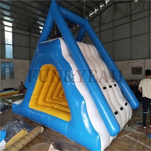 Juego flotante al aire libre, tobogán triangular <span class=keywords><strong>de</strong></span> agua flotante inflable, Parque Acuático flotante, tobogán acuático para <span class=keywords><strong>mar</strong></span> abierto - Product Image 6