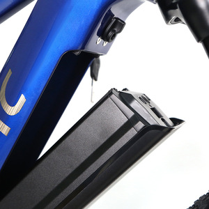 Kit de Motor Central para Bicicleta de Montaña con Suspensión Completa de Aleación de Aluminio EM6 con Acelerador Azul - Product Image 1