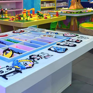 Tables d'apprentissage interactives intérieures pour enfants Autisme Sensoriel Dinosaure Archéologie Bâtiment Magnétique Espace Sable EPP Blocs Jouer - Product Image 1