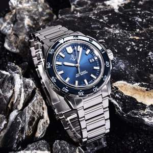 Reloj de Buceo PT5000 Ocean Dive Vintage de Lujo, en Acero Inoxidable 316L, Mecánico Automático, 20 ATM, Disponible para Venta con Envío Gratuito - Product Image 2