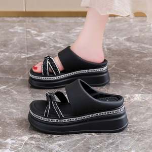 Nuevas Sandalias de Plataforma con Tacón Alto para Mujer, Estilo Veraniego, Ligeras, a la Moda, para Primavera/Otoño, con Cierre Deslizante - Product Image 4