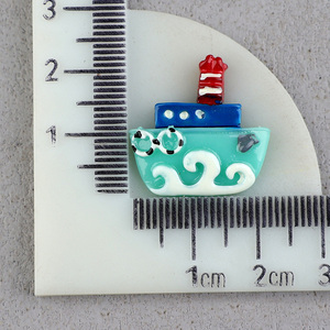 Bella oceano <span class=keywords><strong>artificiale</strong></span> nuoto salvagente barca a vela nave Flat Back in resina Charms <span class=keywords><strong>per</strong></span> portachiavi borsa - Product Image 5