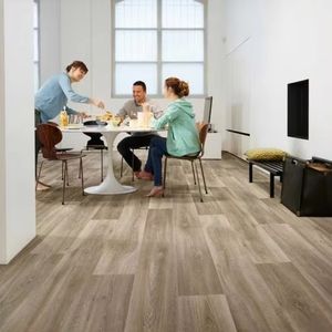 Nuevo Suelo de PVC Impermeable de Primera Calidad, Diseño de Tablones de 6 mm, Antirrayaduras, <span class=keywords><strong>Adhesivo</strong></span> para Suelos, Vinilo Plástico LVT para Bricolaje - Product Image 1