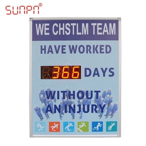 Custom produzione di sicurezza di monitoraggio segno led <span class=keywords><strong>tabellone</strong></span> con telecomando di controllo di sicurezza - Product Image 3