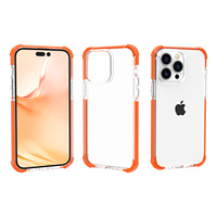 Coques de téléphone en acrylique transparent de haute qualité pour iPhone 17 Pro Max 16 Pro Max 15 14 13 6,1 pouces – Étui mince translucide antichoc