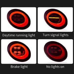 Nuevas Luces Traseras LED para VW Beetle 2006-2012 con Luces de Giro DRL, Luces de Reversa y de Freno - Conexión Plug+Play - Product Image 3