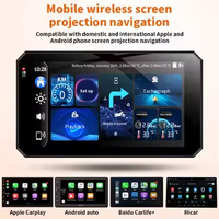 Lancol SE95 HUD Motor Anti Air Tahan Air dengan GPS TPMS Perekam Video Layar Carplay Perekam Mengemudi