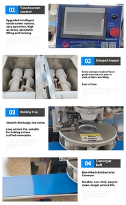 Thương mại chất lượng cao đa chức năng tự động máy tính để bàn nhỏ đầy Cookie encrust máy - Product Image 4