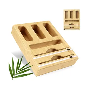 Buy Wholesale China Ziplock Organizer,bamboo Wood Food Bag Storage