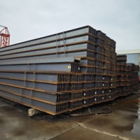 Poutre en H en acier au carbone laminé à chaud non galvanisé pour la fabrication de bases d'équipements lourds