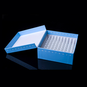 AMNGENT 81 100welll flip cardboard freezer box cryobox with pp plastic divider