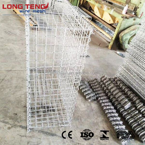 Durable Galfan Welded Wire <strong>Gabion</strong> Mesh for Construction Metal Frame Retaining Wall - Product Image 5