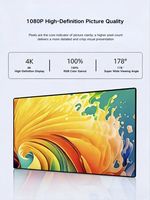 Écran tactile interactif 55 pouces, résolution 4K, 20 points de contact, double stylet, graphiques et texte pour salles de réunion scolaires, intérieur, OEM ODM