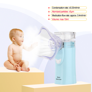 Portable Rechargeable Ultrasonic <strong>Nebulizer</strong> <strong>Mask</strong> Handheld Home Use <strong>Nebulizer</strong> and Atomizer with Electric <strong>Machinery</strong> Power Source - Product Image 4