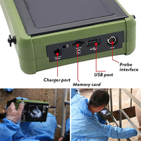 Ecógrafo Veterinario Portátil con Pantalla LED de 5.6 Pulgadas, Escáner de Embarazo para Animales como Cerdos, Vacas, Ovejas, Perros, Gatos y Caballos