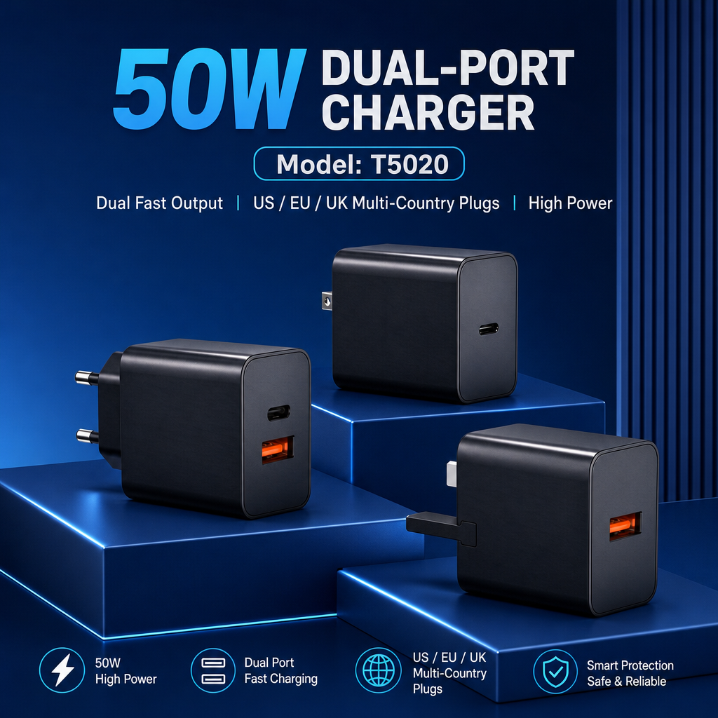 45W 50W 60W 65W Adapter Travel Gan Super Fast Charging Usb Type C Mobile Phone Charger for Apple Iphone 17 18 Pro Max Samsung · image 4
