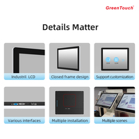 Ordinateur à écran tactile industriel 7 ~ 27 pouces Al dans un PC avec PC tactile de panneau système X86
