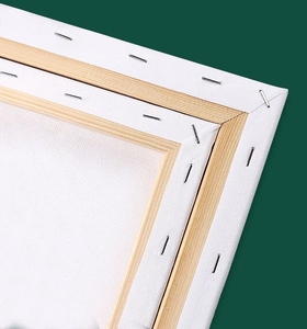 Tùy Chỉnh Chất Lượng Cao Kích Thước Lớn Deluxe Gessoed Hội Đồng Quản Trị Trống Kéo Dài Vải Thanh Sơn Khung Với Thông Bằng Gỗ Thanh - Product Image 2