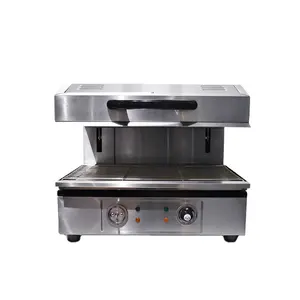 Chefmax Commercial Restaurant 2.8KW Smokeless Oven Barbecue Grill Griddle Stainless Steel Electric Lift Up