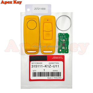 Llave inteligente de repuesto de 2 botones, colorida, de material ABS K1Z/K1B, para PCX160 FORZA NSS350 2021-2023, chip ID47 433.92FSK. - Product Image 6