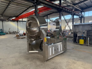 Ollas Industriales Inclinables de 50-500 Litros, Olla Industrial de Inducción Eléctrica para Salsas con Mezclador y <span class=keywords><strong>Agitador</strong></span> para Cocina Comercial - Product Image 2