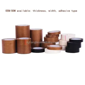 <span class=keywords><strong>Cinta</strong></span> Adhesiva de Silicona con Revestimiento de PTFE Resistente al Calor, Activada por Agua, Superficie Antiadherente para la Industria del Embalaje y Electrónica - Product Image 5