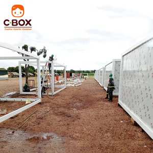 Cbox - Vivienda Modular Prefabricada para Trabajadores, Edificio de Oficinas, Casa Contenedor en Paquete Plano, Multi-Nivel, Móvil, Venta al Por Mayor - Product Image 6