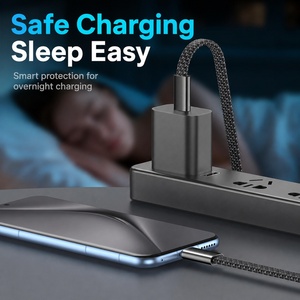 สายถัก USB C to USB C ยาว 1 เมตร รองรับการชาร์จเร็ว 60W สำหรับโทรศัพท์มือถือ - Product Image 5
