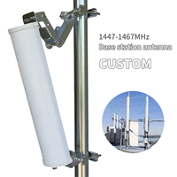 Antenne sectorielle de station de base Wifi Wimax 4g Lte 698-3800MHz pour amplificateur de signal de station de base, répéteur, routeur, pont