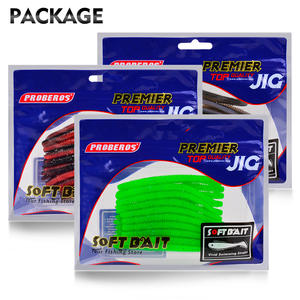 Venta al por mayor, 9cm, 2.1g, 20 piezas/bolsa, Nuevo Producto, Señuelo de Pesca Suave de PVC, Gusano Tipo Fideos, Hundimiento Lento, Cebo Blando, En Stock - Product Image 5