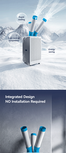 Enfriador Portátil Industrial 3 en 1 con Función de Deshumidificación y Calefacción, 18000 BTU, Aire Acondicionado Móvil Multifunción de Alta Capacidad de Enfriamiento - Product Image 3