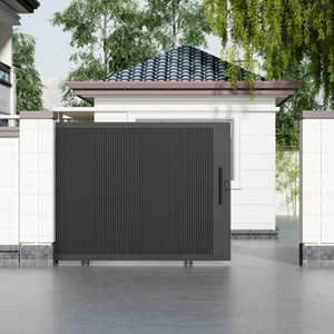 <span class=keywords><strong>Portail</strong></span> de cour piétonne intégré haut de gamme, de qualité artisanale, décoratif, antirouille, résistant aux intempéries et polyvalent - Product Image 2